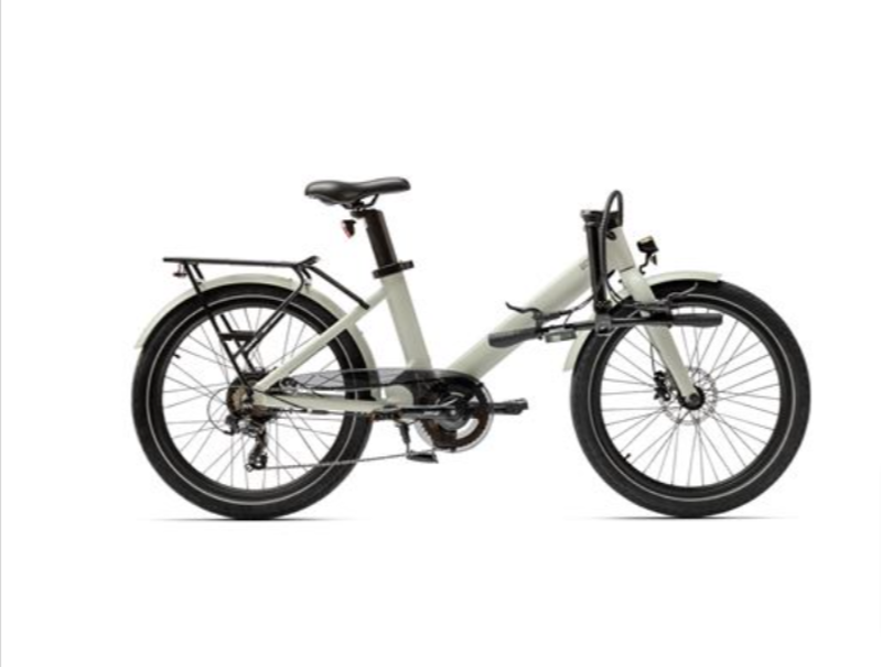 Eovolt Evening  24 inch Folding Electric Bike in Sage Green -2